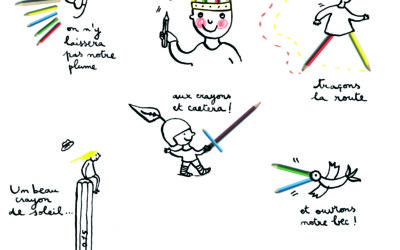 CROYONS EN NOS CRAYONS! dessins d’Anne Letuffe, janvier 2015