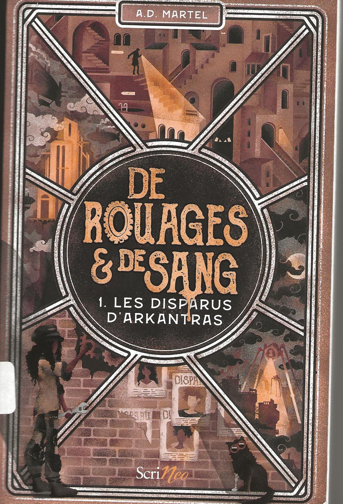 De Rouages Et De Sang T Les Disparus Darkantras Nvl Centre Denise Escarpit